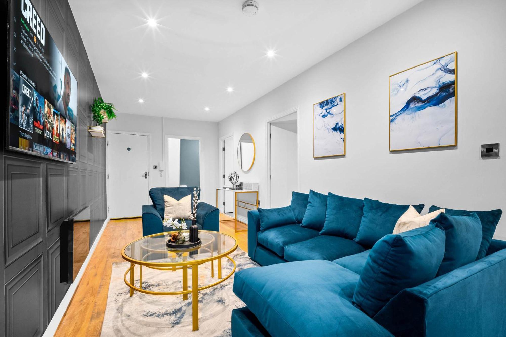 Luxury Two Bedroom Apartment - City Ceentre - Balcony - Jq - Netflix & Wifi - 11B Бирмингам Екстериор снимка